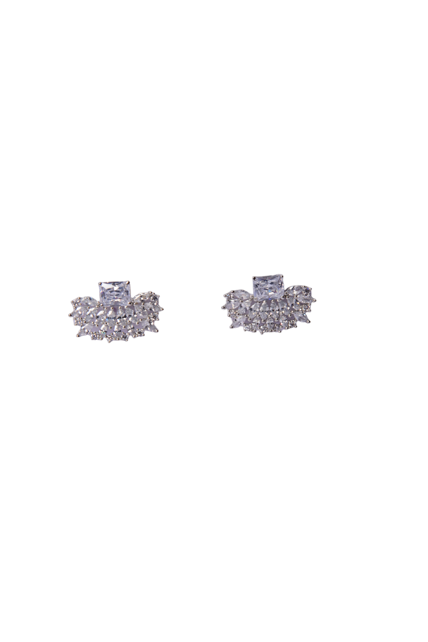 Namokriti Unleash Your Inner Diva with Ruby & Diamond-Style Stud Earrings